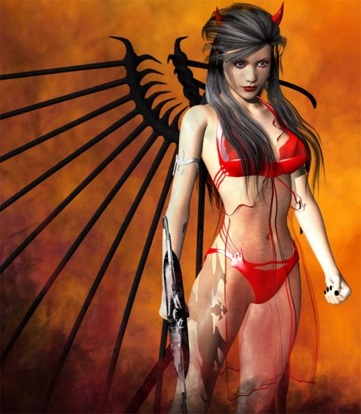 Sexy_Red_Devil3 What do you think - Is FaceBook the Devil?